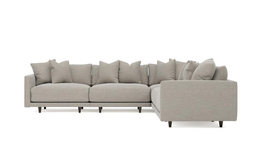 Toulouse Dove Performance Modular 5-Piece Corner Sectional - 129&quot;|