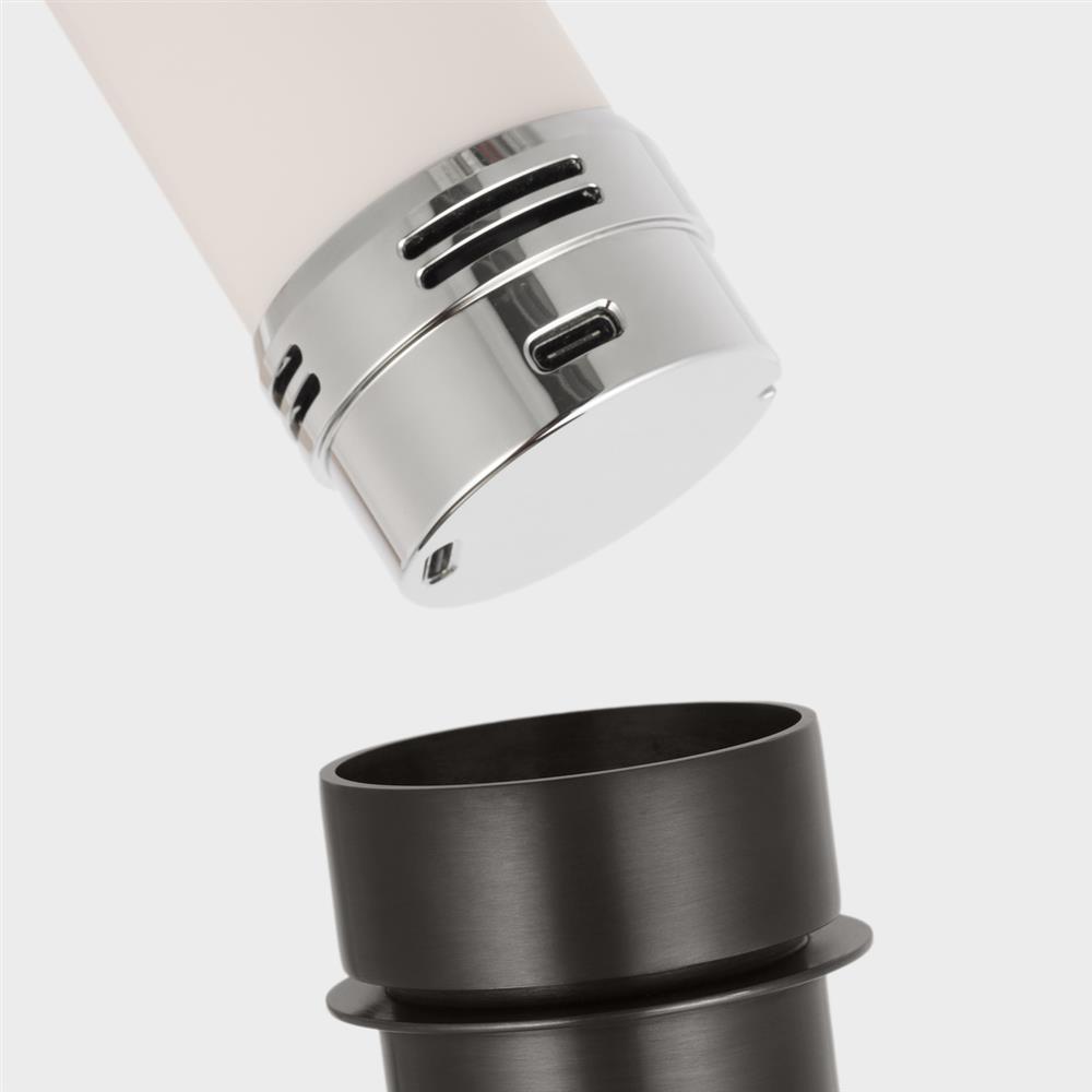 Visual Comfort Hackney Modern Classic Bronze Cordless Floor Lamp|