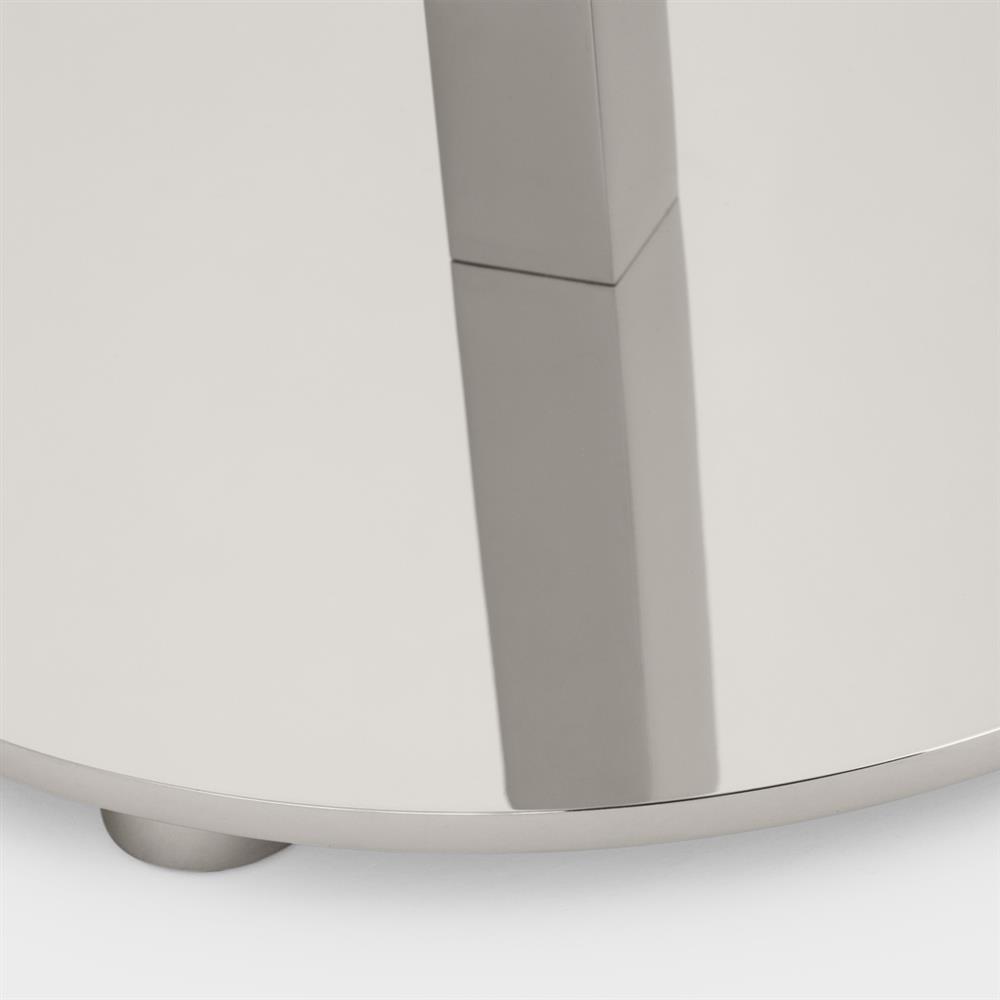 Visual Comfort Hackney Modern Classic Polished Nickel Cordless Floor Lamp|