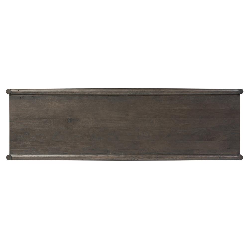 Genesis Rustic Lodge Smoked Black Oak Double Dresser|