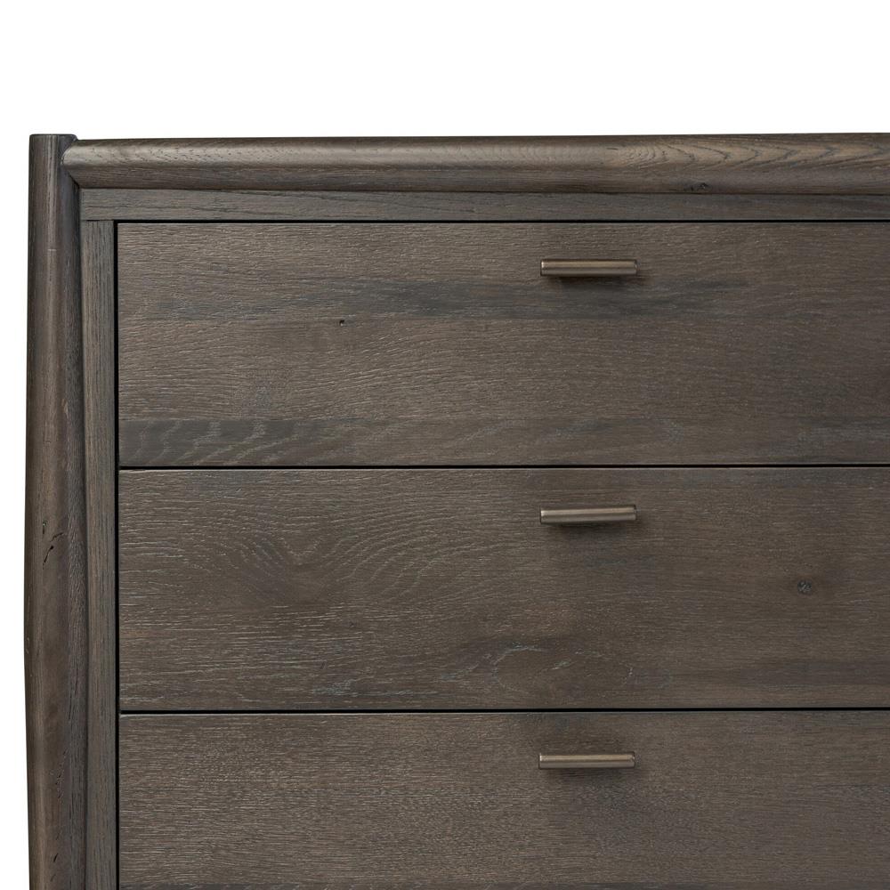 Genesis Rustic Lodge Smoked Black Oak Double Dresser|