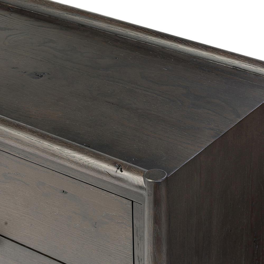 Genesis Rustic Lodge Smoked Black Oak Double Dresser|