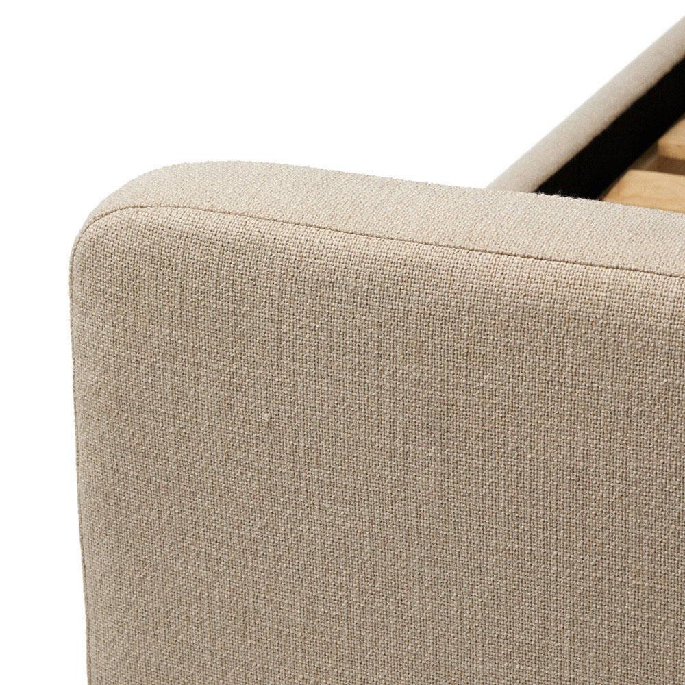 Stanley Modern Classic Beige Performance Bed - Queen|