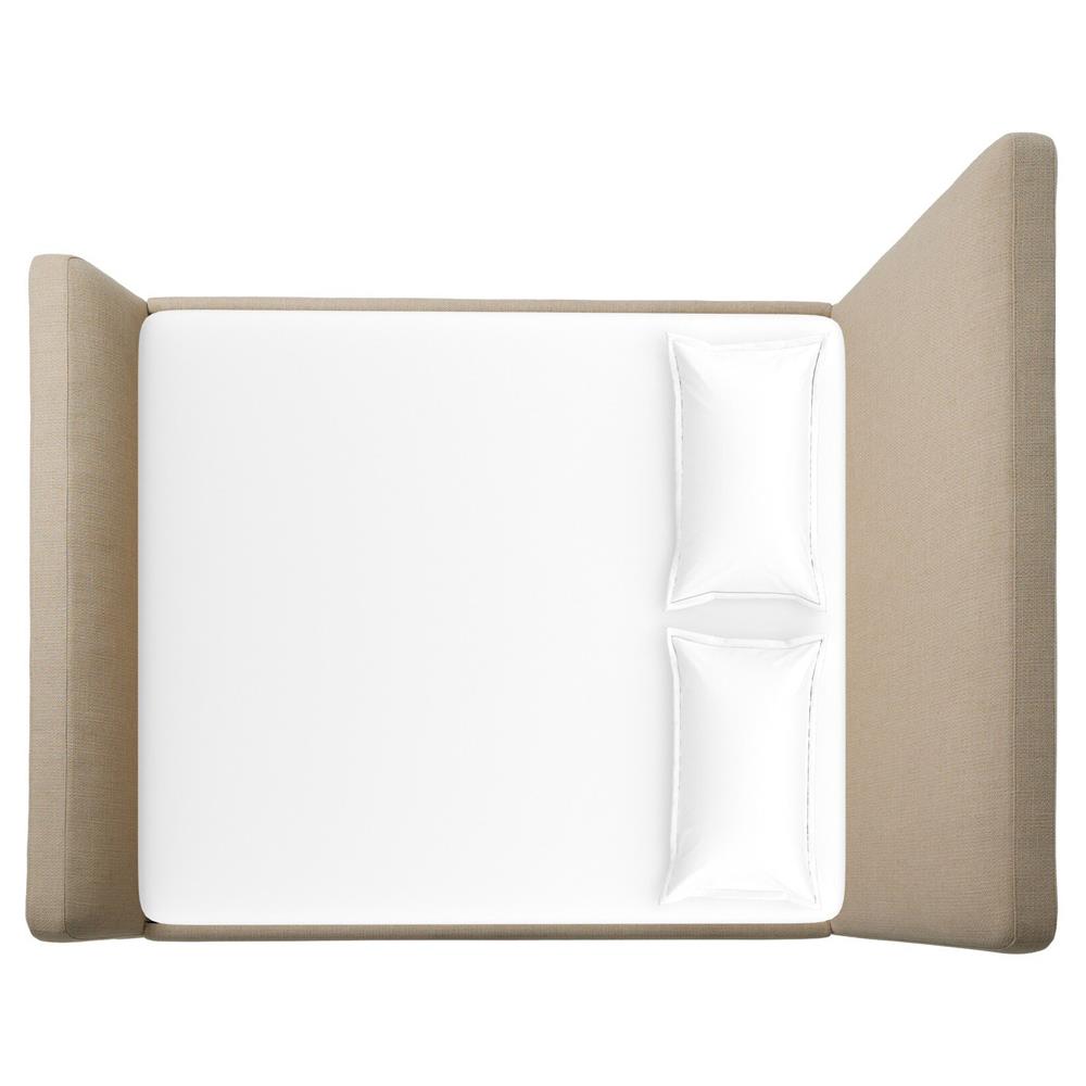 Stanley Modern Classic Beige Performance Bed - Queen|