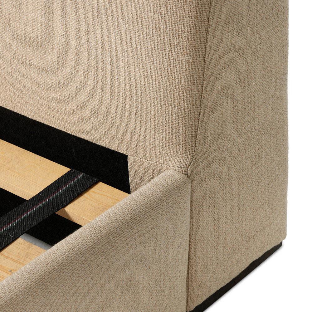 Stanley Modern Classic Beige Performance Bed - Queen|