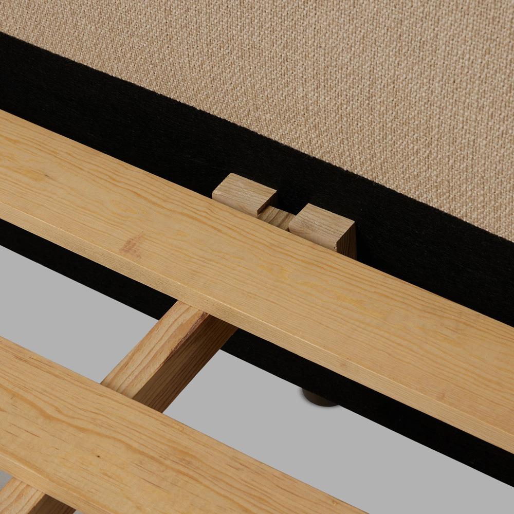 Stanley Modern Classic Beige Performance Bed - Queen|