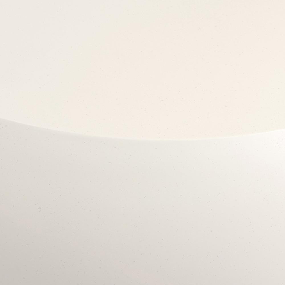 Uriel Modern Classic Cream Concrete Outdoor Round Coffee Table|