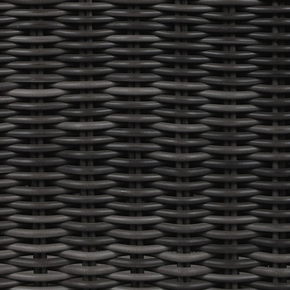 Celina Coastal Cream Upholstered Charcoal Teak Outdoor Dining Chair|