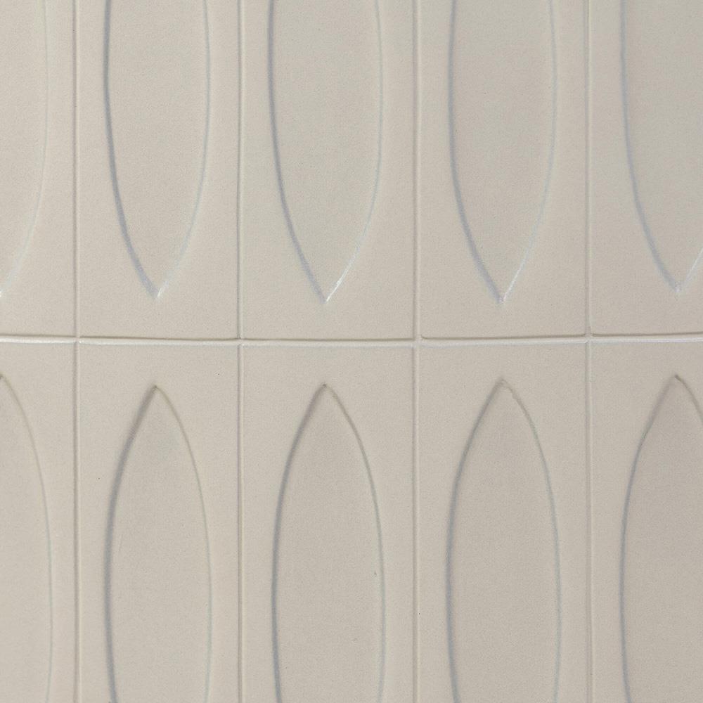 Jeremy Modern Classic White Concrete Round Outdoor Drum Coffee Table|