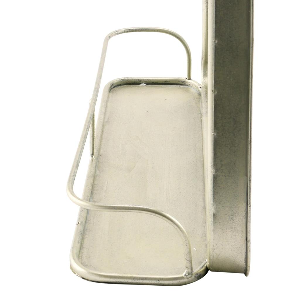 Beauden Modern Classic Antique Nickel Wall Mirror|