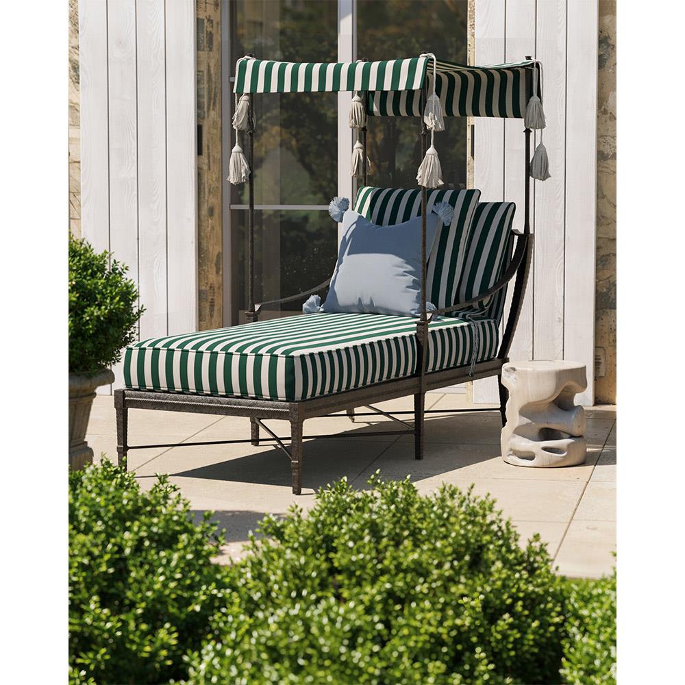Cabana Stripe Striped Outdoor Lounge Chairs Striped Double Chaise