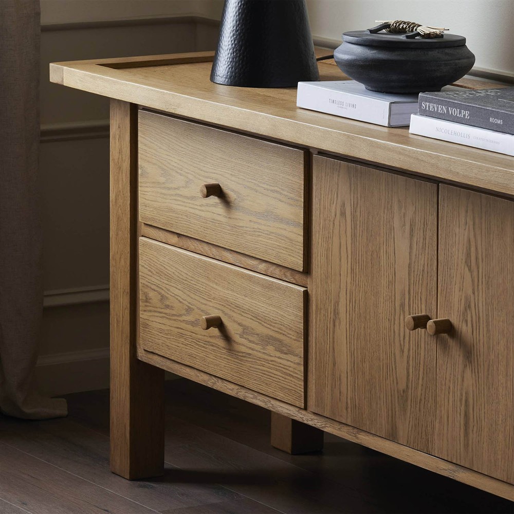 medea メデア 4段チェスト アールヌーボー様式 ロココ ※i1※ Kingsley Rustic Lodge Brown Oak Media Console - 98