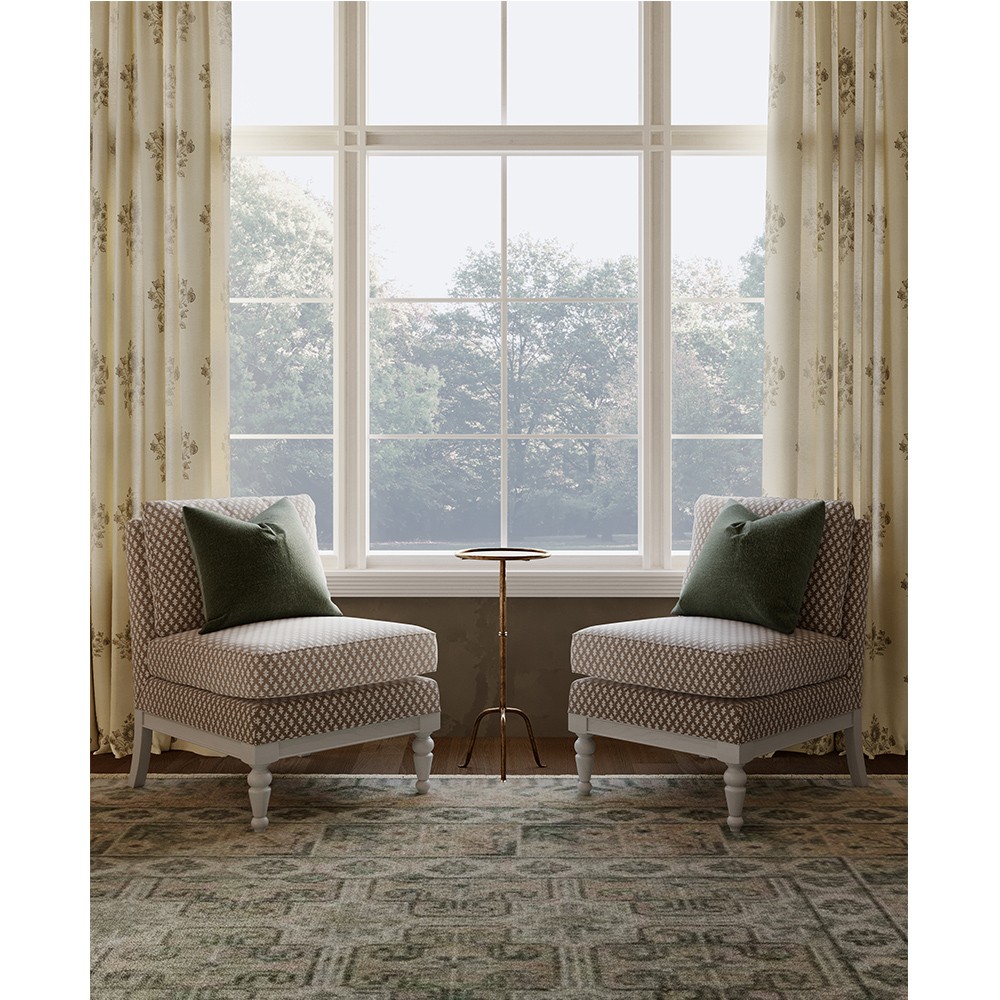 Averie Modern Classic Green Indoor Outdoor Throw Pillow - 20x20|