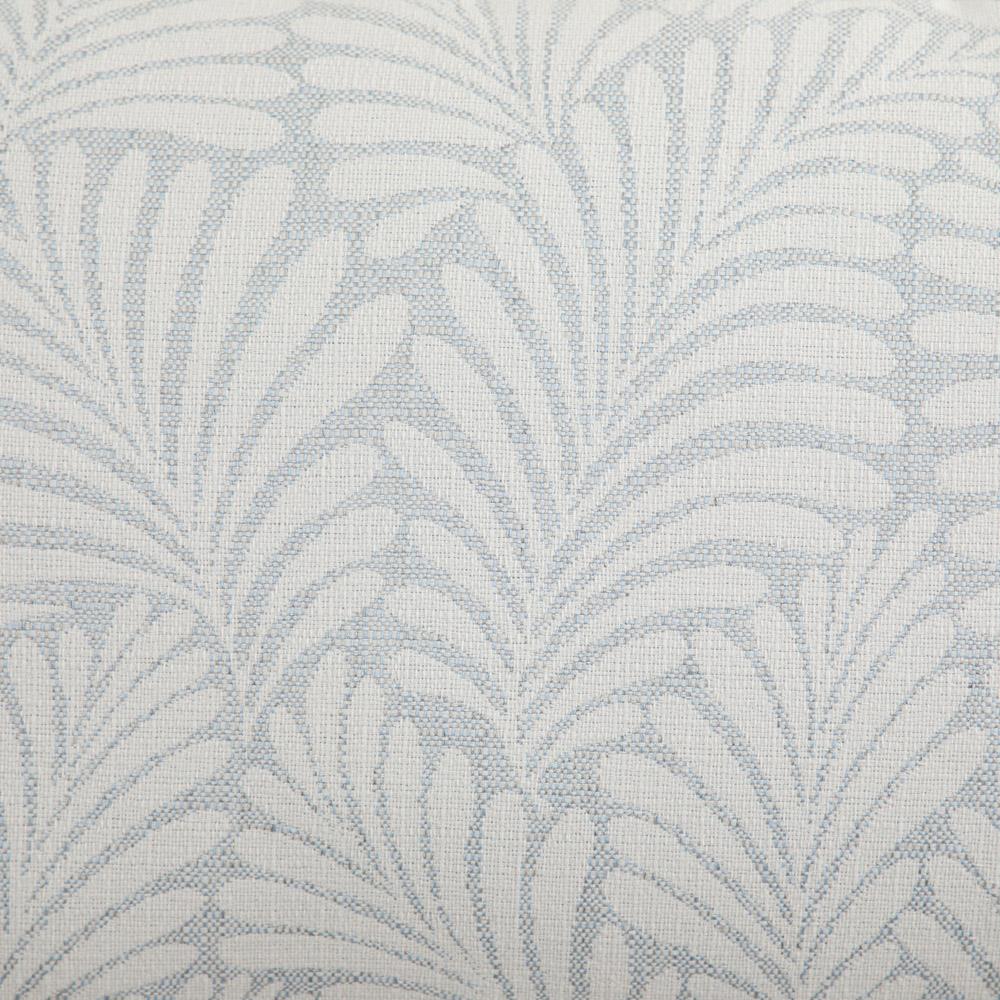 Finn French Light Blue Botanical Indoor Outdoor Throw Pillow - 20x20|