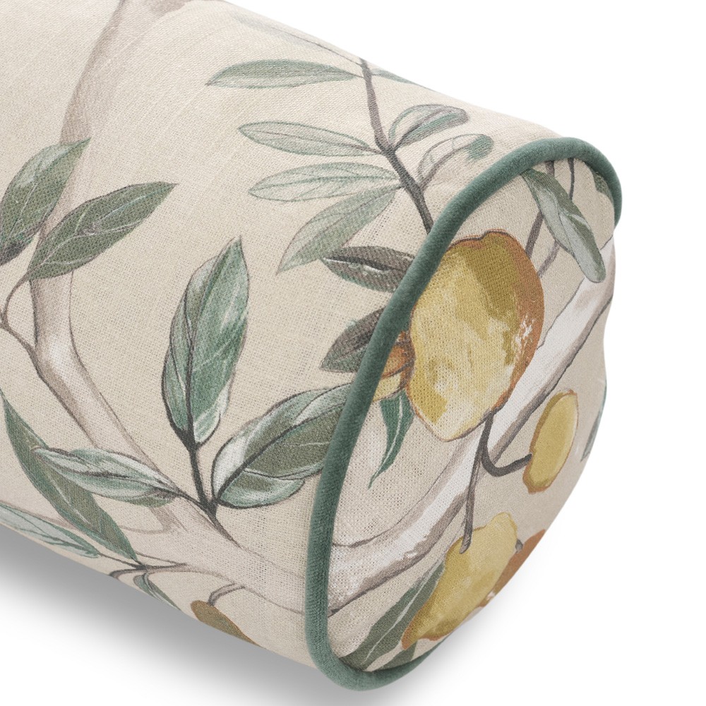 Surrey Natural Bloom Bolster Pillow - 7x20|