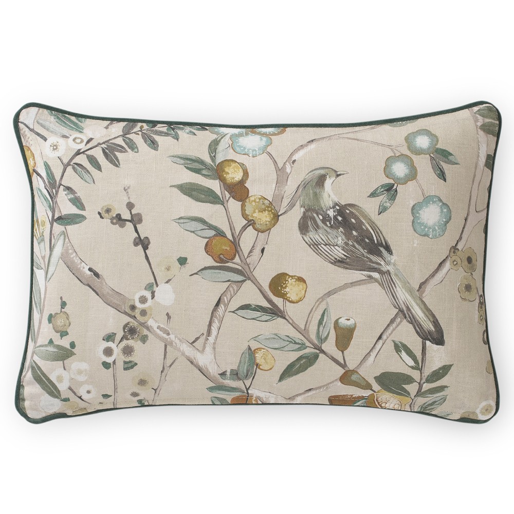 Surrey Natural Bloom Lumbar Pillow - 15x23|