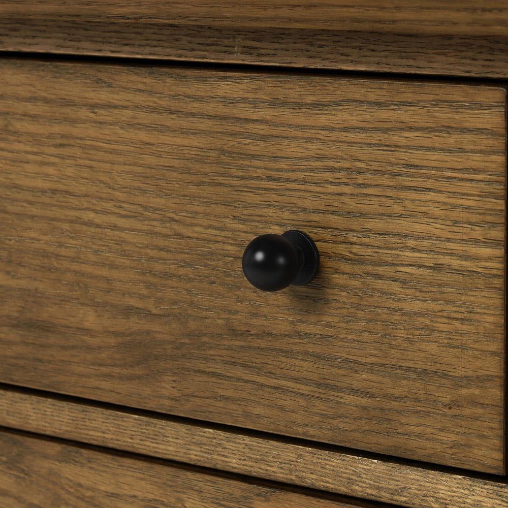 Gavin Rustic Brown Oak Rectangular Kitchen Island - 60"|