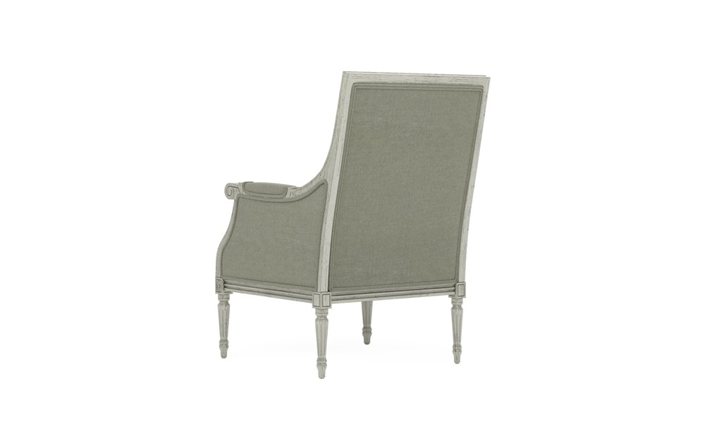 Juliette Sage Velvet Provence Sage Bergere Chair|