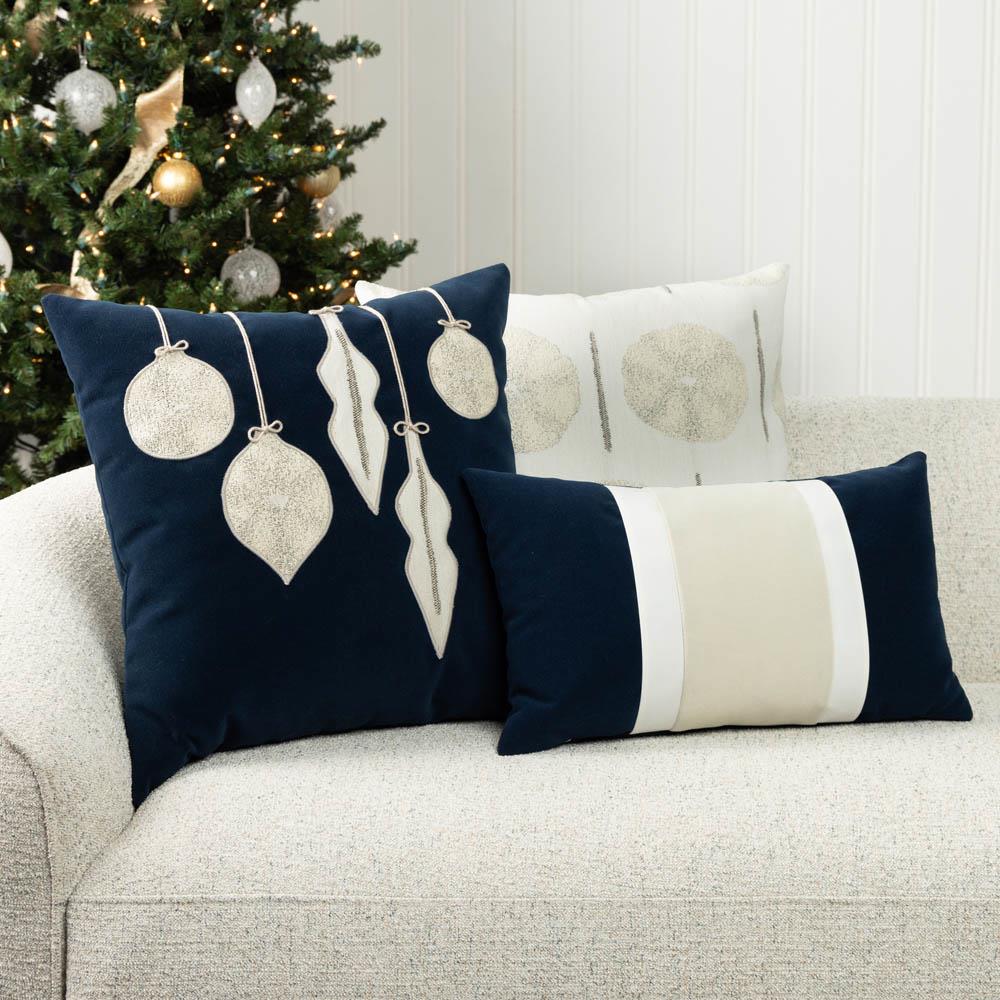 Solstice Coastal Beach Sand Indoor Outdoor Throw Pillow - 20x20|