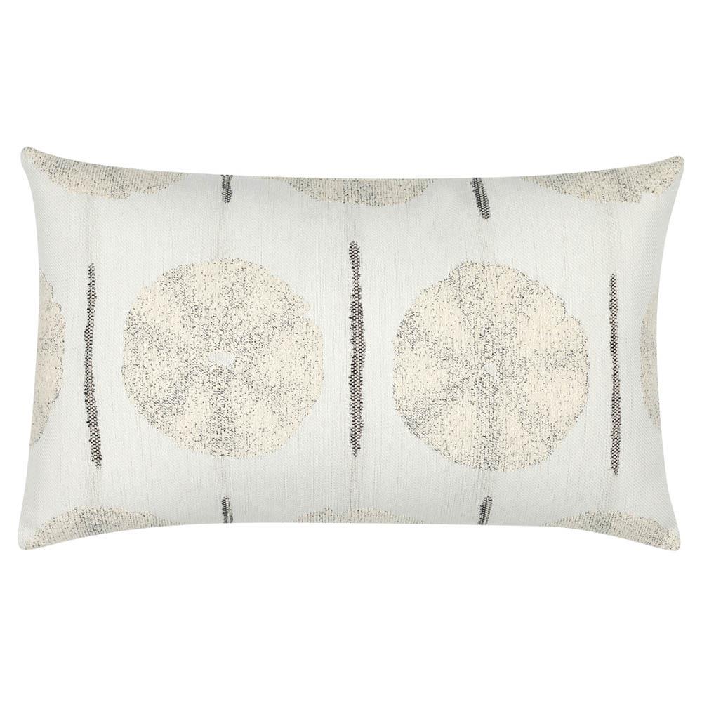 Solstice Coastal Beach Sand Indoor Outdoor Lumbar Pillow - 12x20|