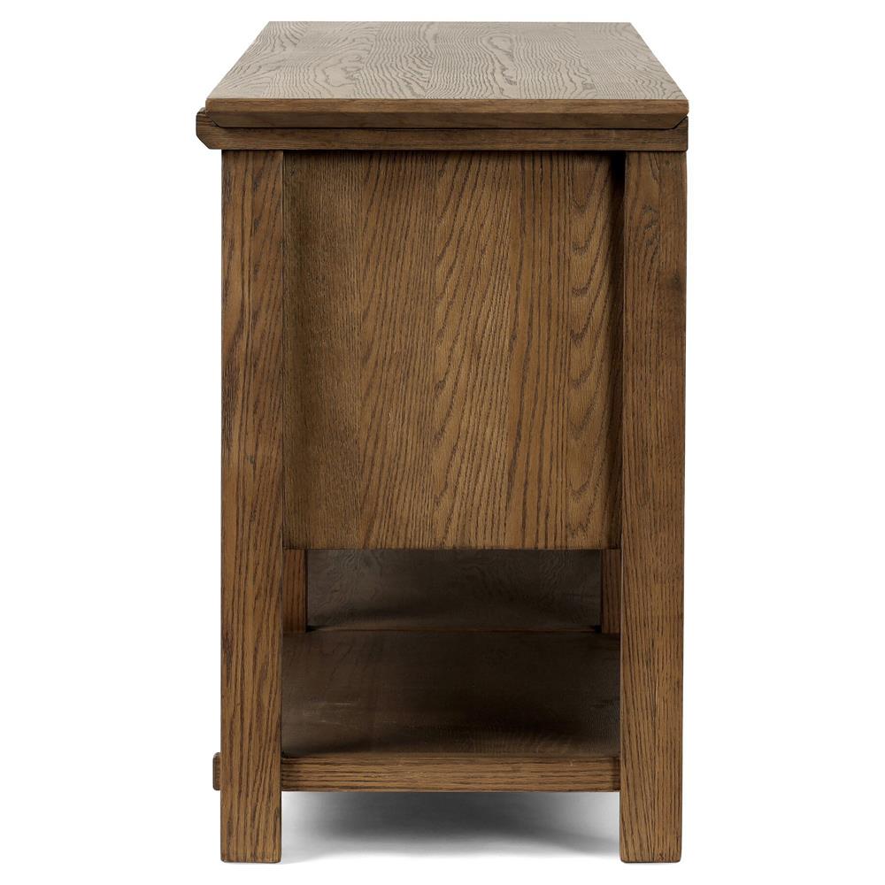 Gavin Rustic Lodge Tan Oak Rectangular Sideboard|