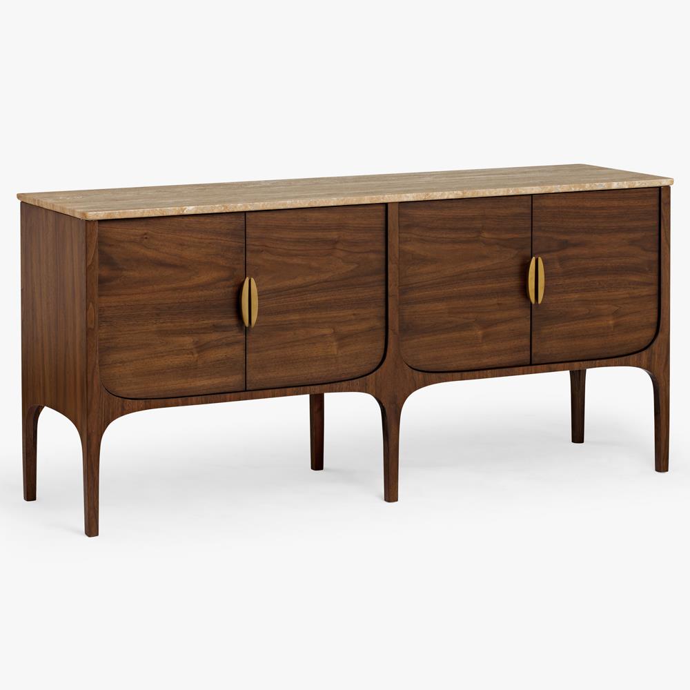 Riordan Modern Classic Walnut Wood Buffet Standard (50