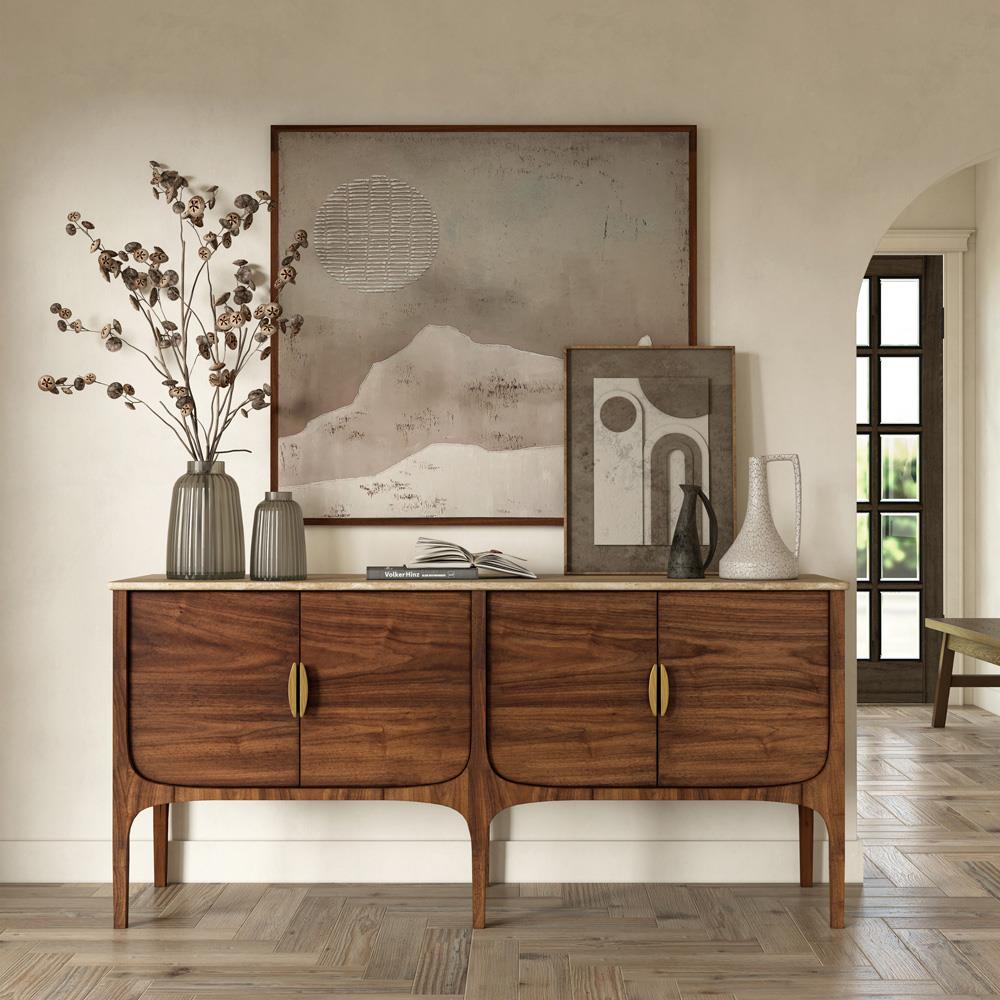 Riordan Modern Classic Walnut Wood Buffet Standard (50