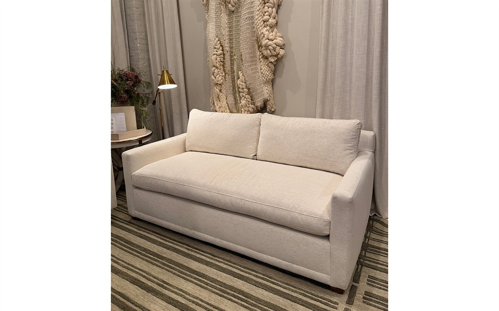 Weybridge Heathered Ivory Performance Bench Cushion Sleeper Sofa - 75Gǥ|