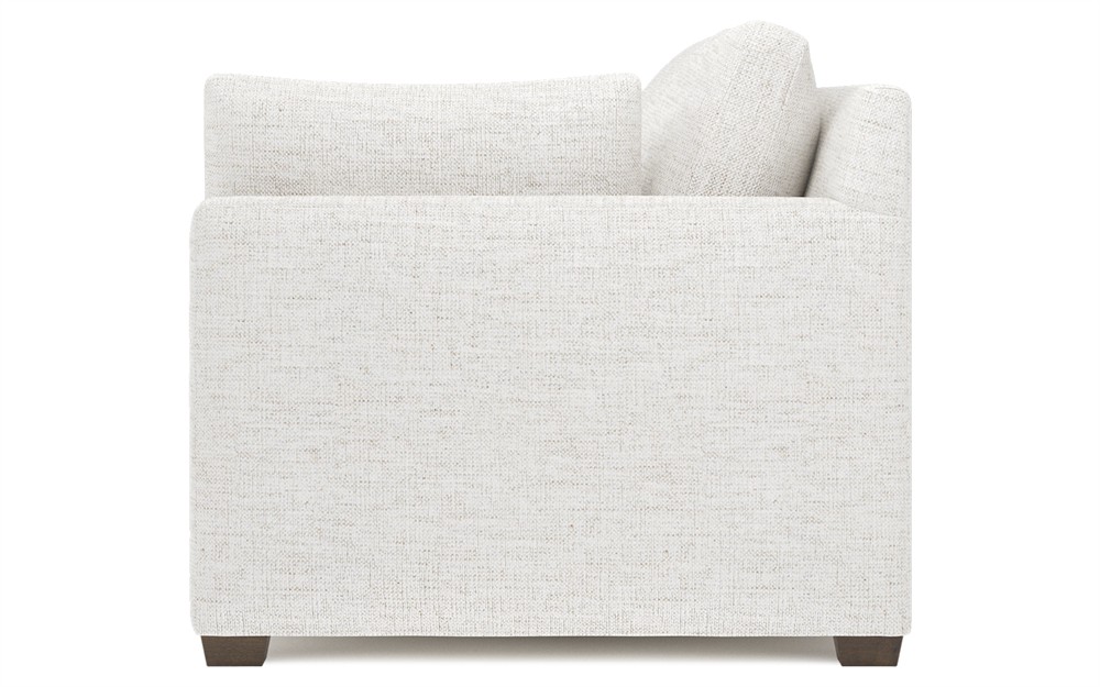 Weybridge Heathered Ivory Performance Bench Cushion Sleeper Sofa - 75Gǥ|