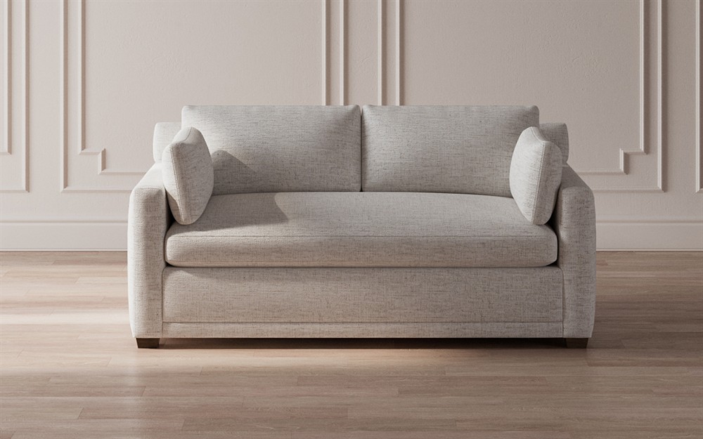Weybridge Heathered Ivory Performance Bench Cushion Sleeper Sofa - 75Gǥ|