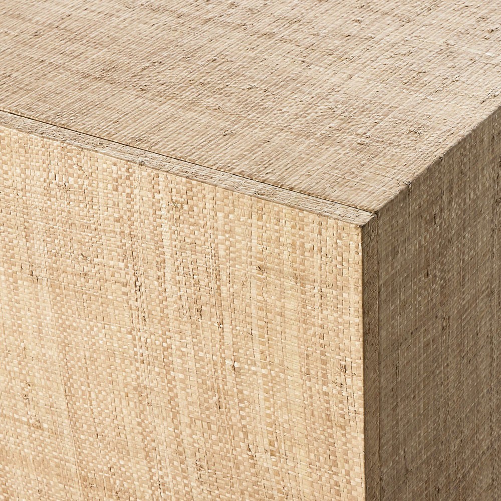 Sienna Modern Classic Beige Raffia Sideboard|