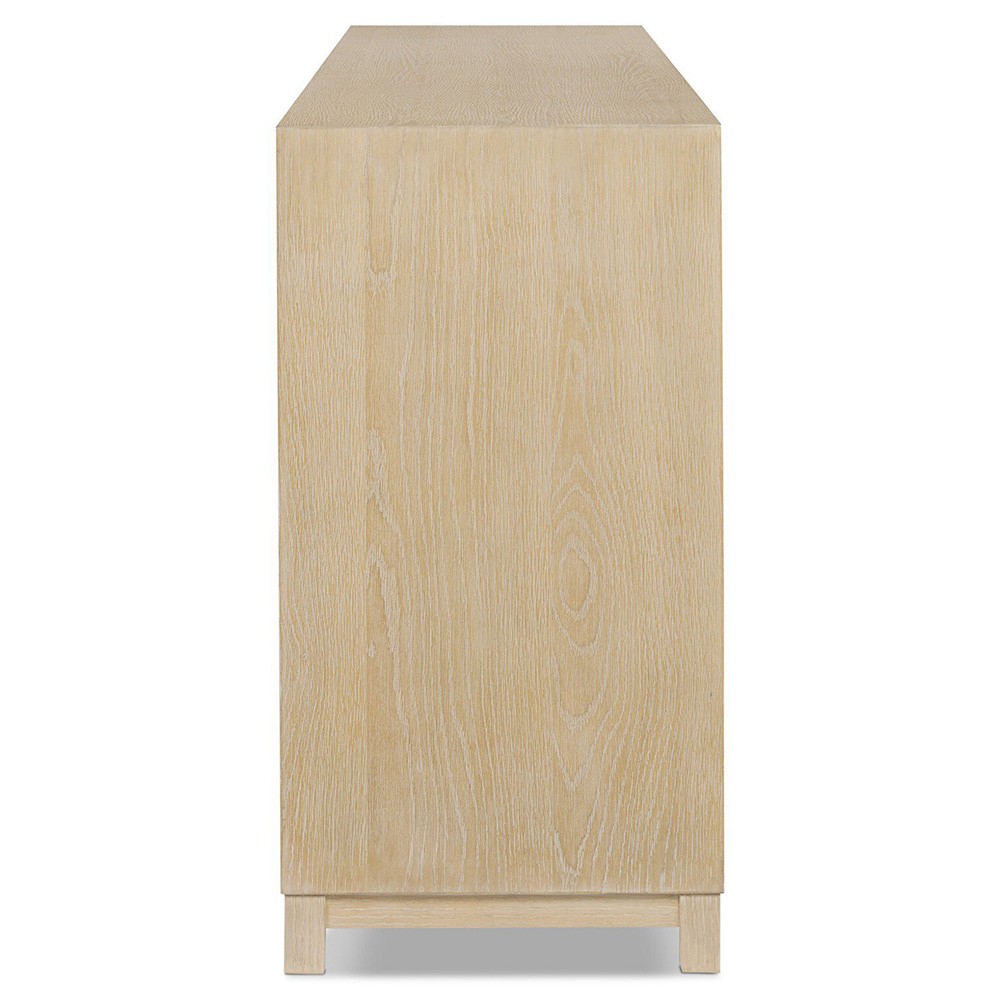 Clarence Modern Classic Light Brown Oak Dresser|