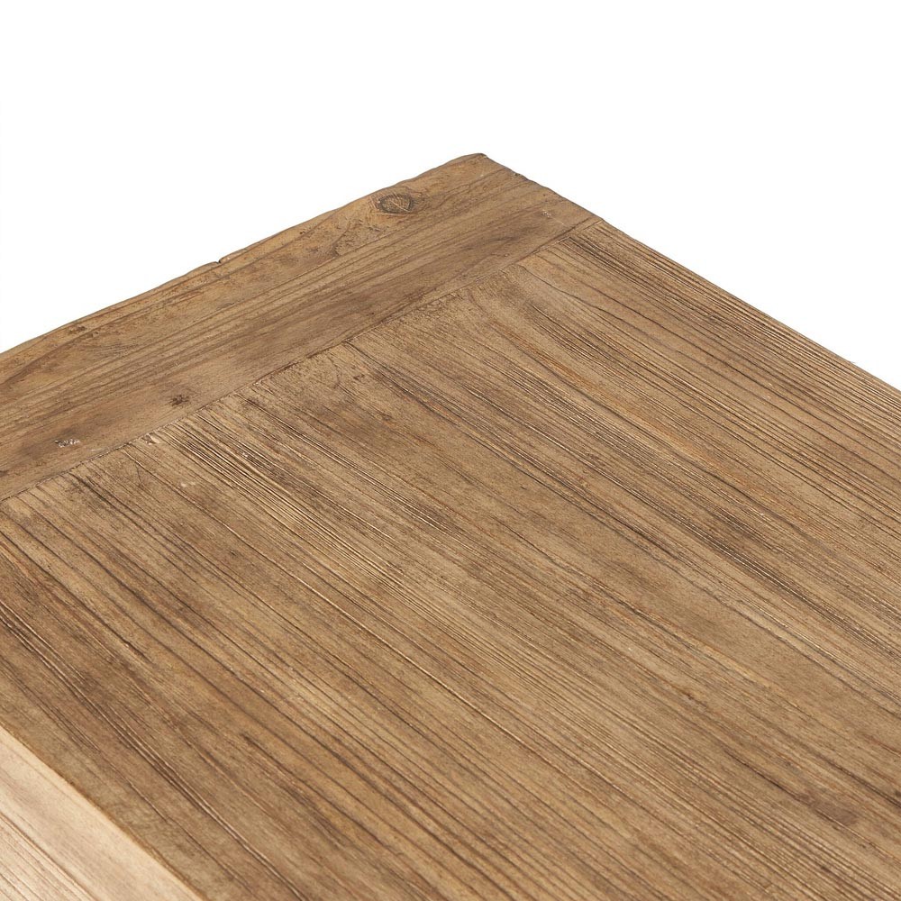 Nerin Coastal Beach Distressed Brown Wood Sideboard|