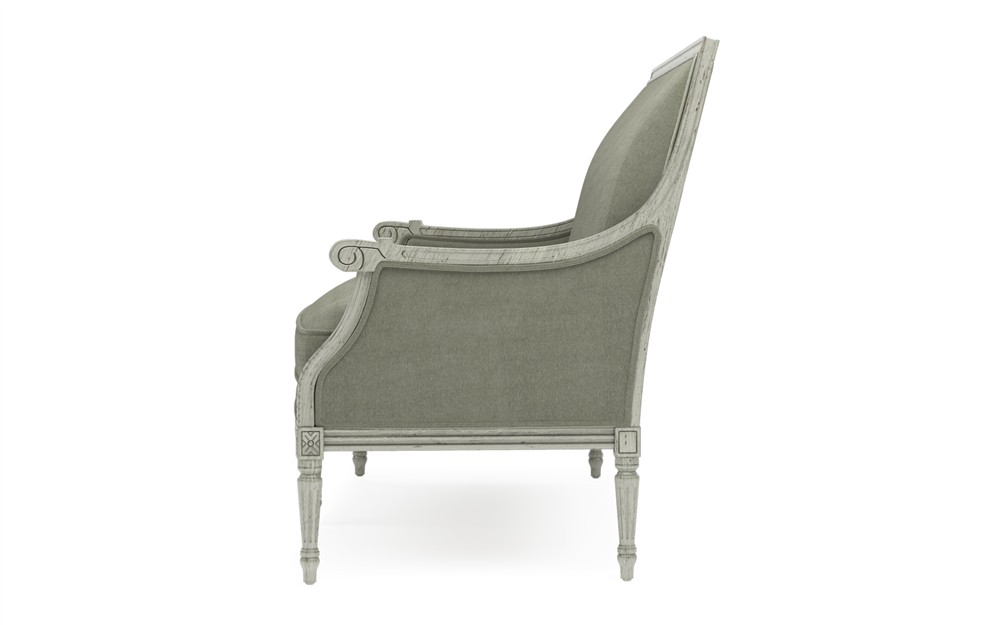 Juliette Sage Velvet Provence Sage Settee|