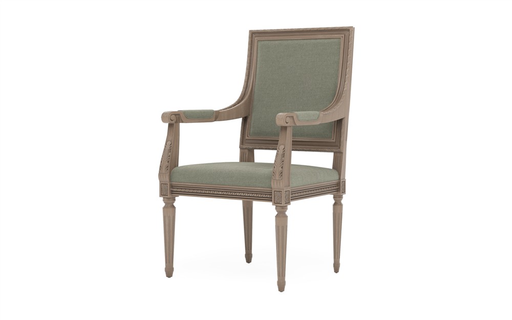 Kathy Kuo Home Marielle Dining Arm Chair - Thumbnail 2