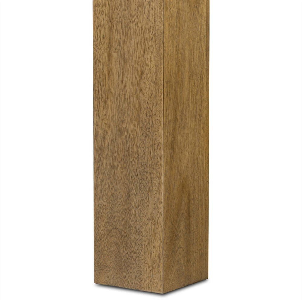 Kinsey Rustic Lodge Brown Wood Rectangular Dining Table - 72"|