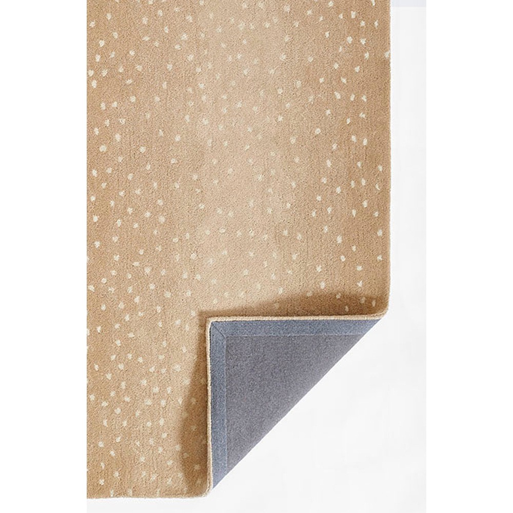 Hayde Modern Classic Beige Ombre Wool Animal Patterned Rug - 3'6"x5'6"|