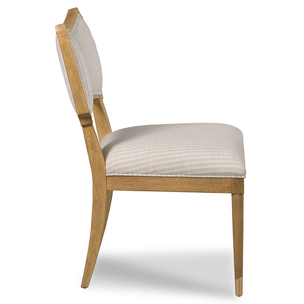 Powers French Country Cream Stripe Dining Chair|