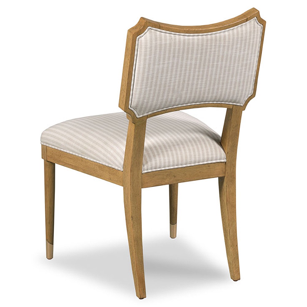 Powers French Country Cream Stripe Dining Chair|