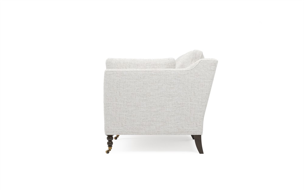 Madeline Heathered Ivory Performance Sofa - 84"|
