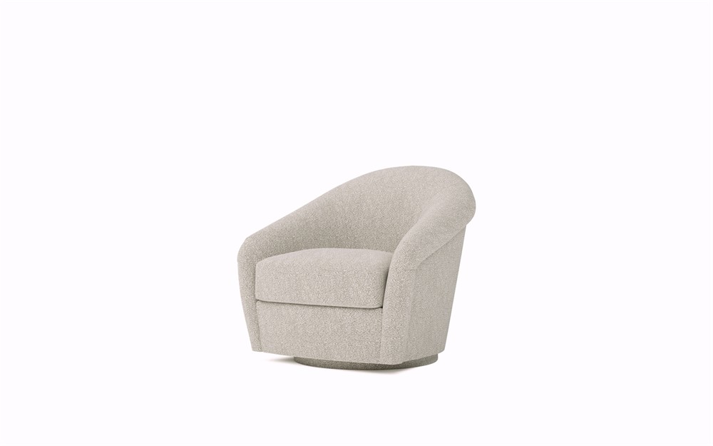 Dania Grassy Knoll Swivel Chair | Kathy Kuo Home