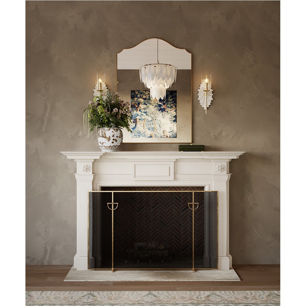 Estella Traditional White Porcelain Dragon Decorative Table Vase|