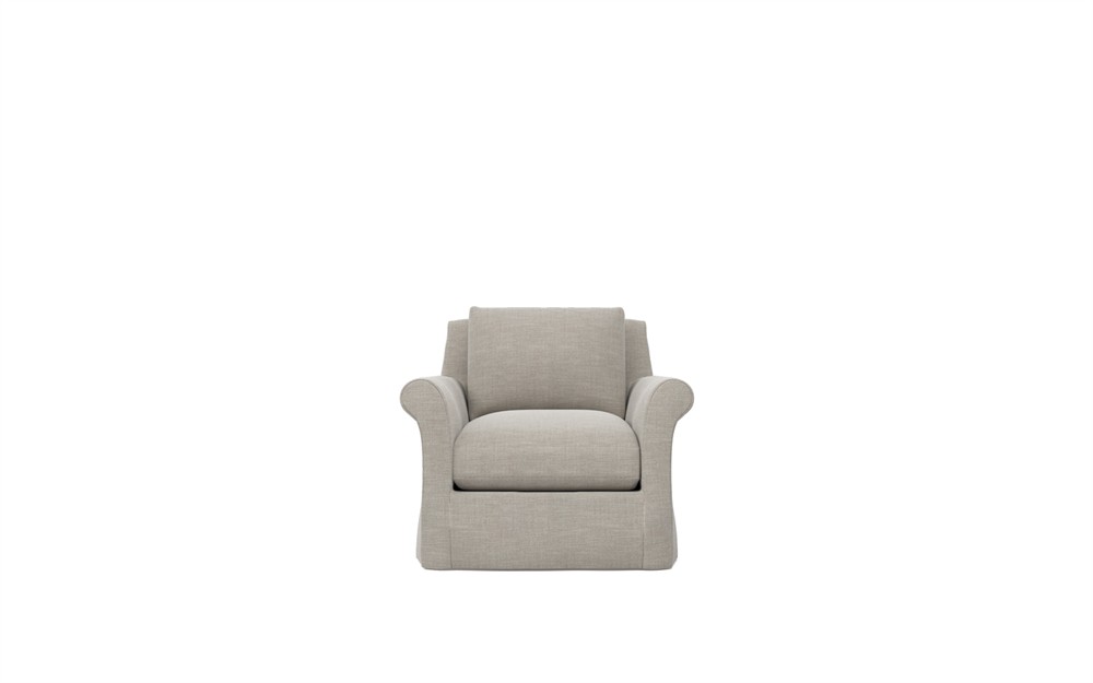 Ameerah Dove Performance Slipcovered Chair|