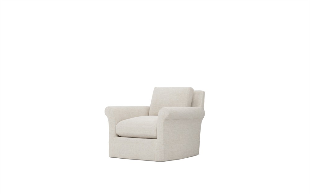 Ameerah Sea Salt Performance Slipcovered Chair|