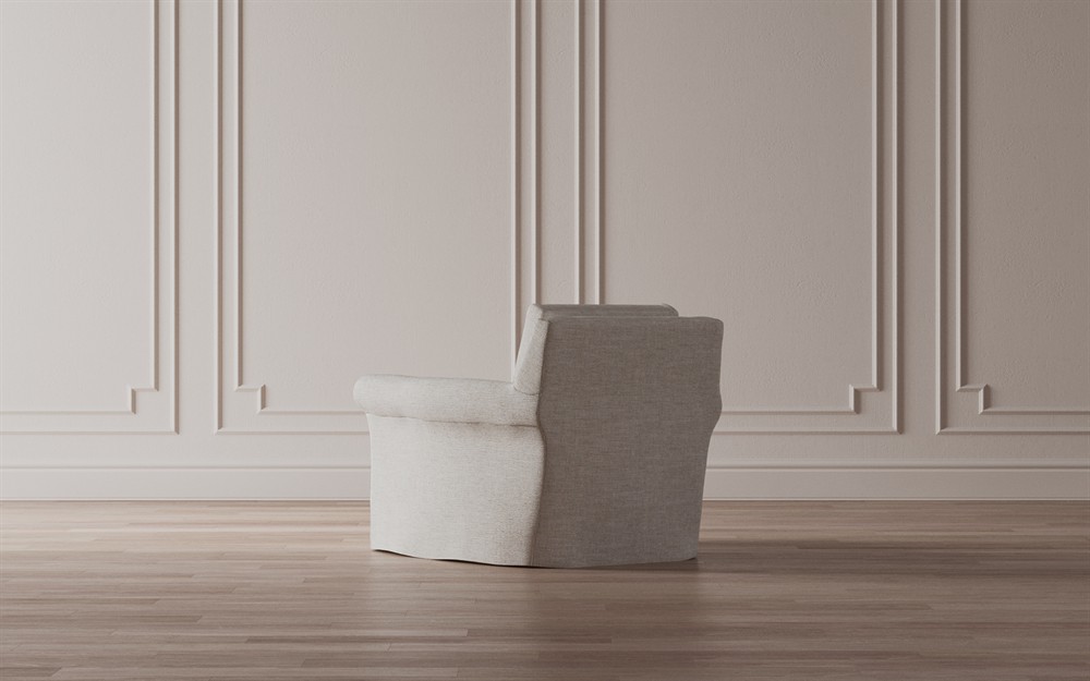 Ameerah Sea Salt Performance Slipcovered Chair|