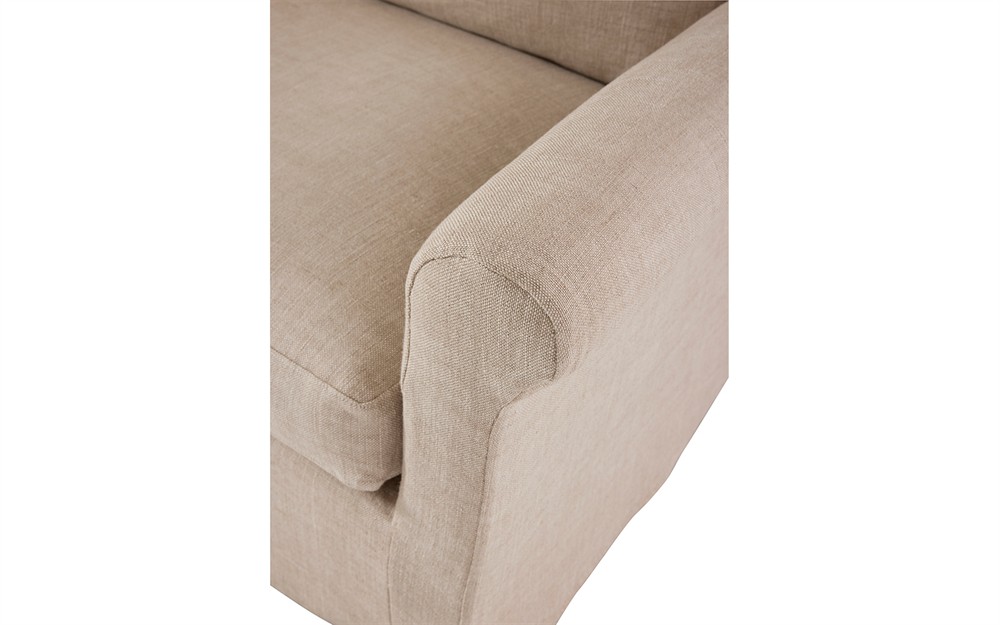 Ameerah Eggshell Blue Performance Slipcovered Chair|