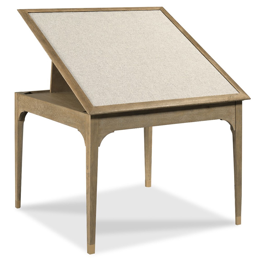 Newman Updated Traditional Oak Wood Lift Top Game Table - 42"|