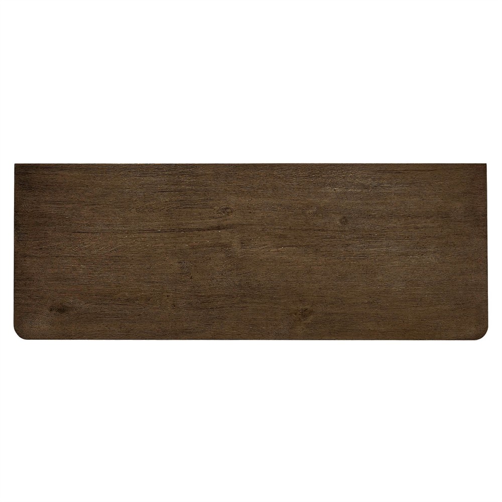 Delphina French Country Brown Oak Wood Dresser|