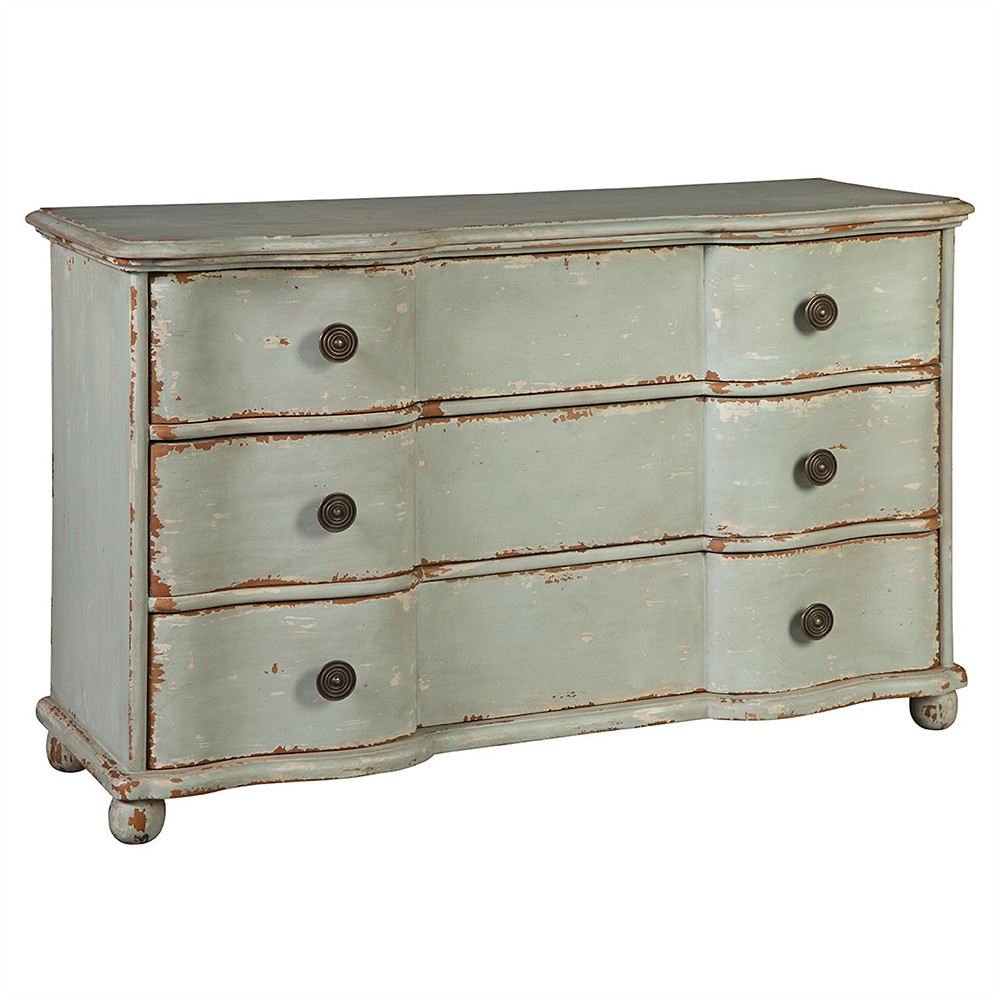distressed green dresser Shop the Look--Green Dresser main image 0