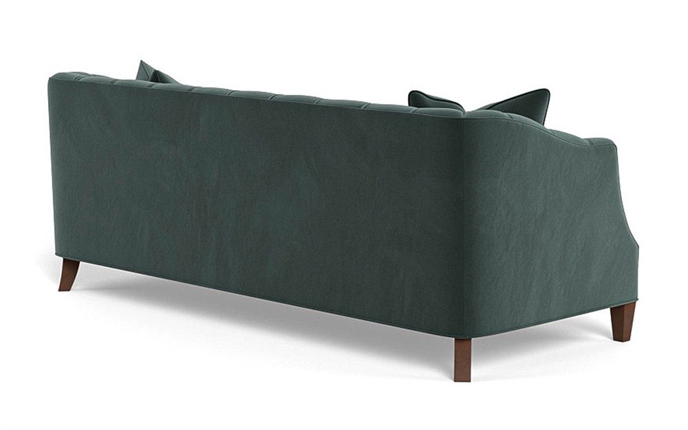 Willa Lagoon Performance Velvet Sofa - 86&quot;|
